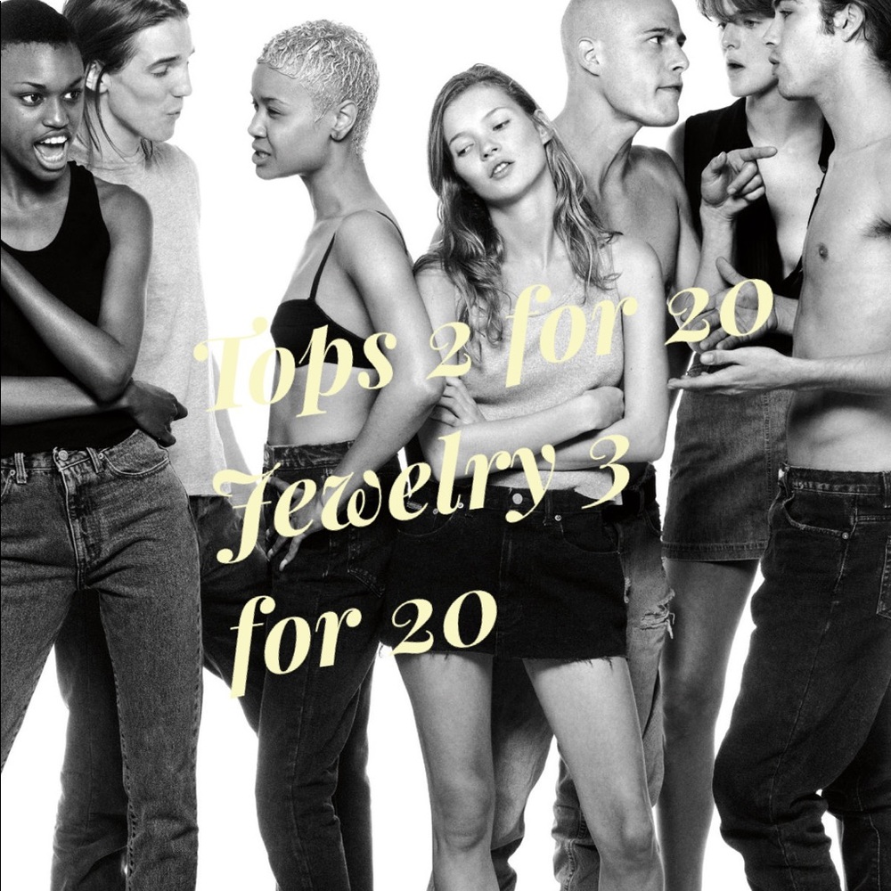 Sale 2 for 20 3 for 20 tops and jewelry